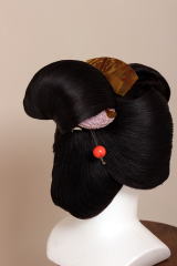 日本髪かつら丸髷既婚の髪形